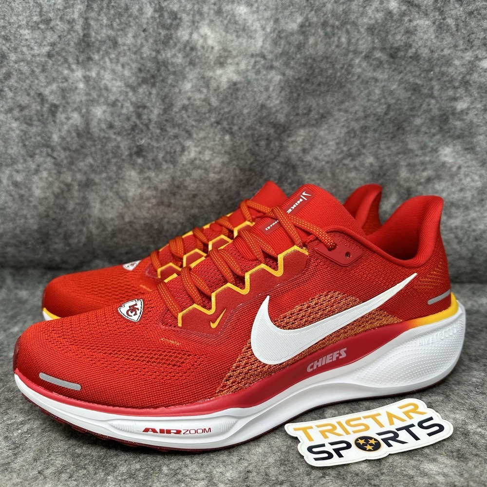 Kansas City Chiefs Shoes Mens Size 11 Nike Zoom Pegasus 41 Running FZ5079-600